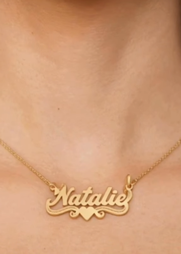 Custom name necklace