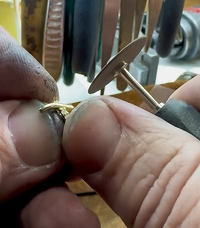 Jewelry repair craftsmanship